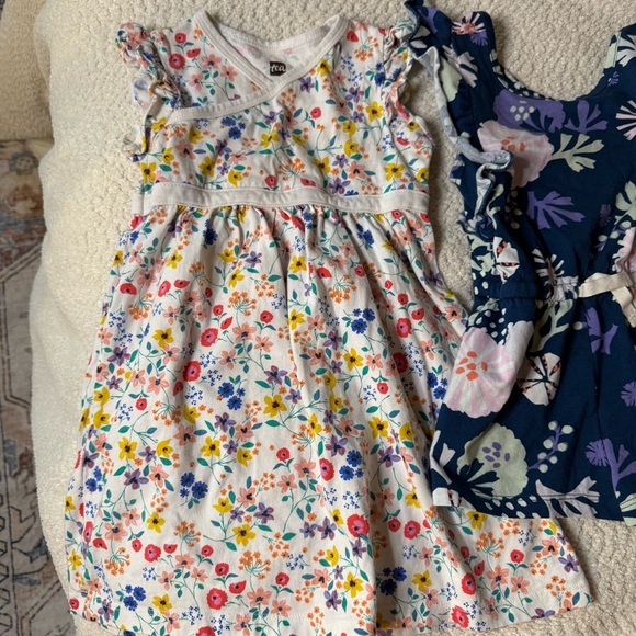 Tea Collection BUNDLE Floral Dress and Romper Size 3 - Picture 3 of 7